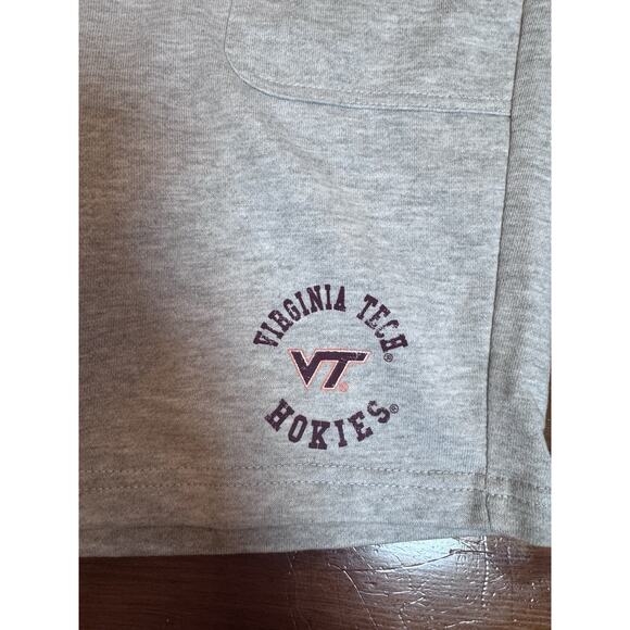 Virginia Tech Hokies Mens Lounge Shorts Gray Colosseum Small NWT Collegiate - Picture 4 of 7